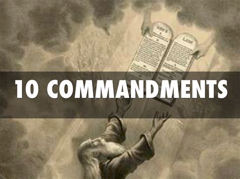 10 Commandments By Amanda Camara