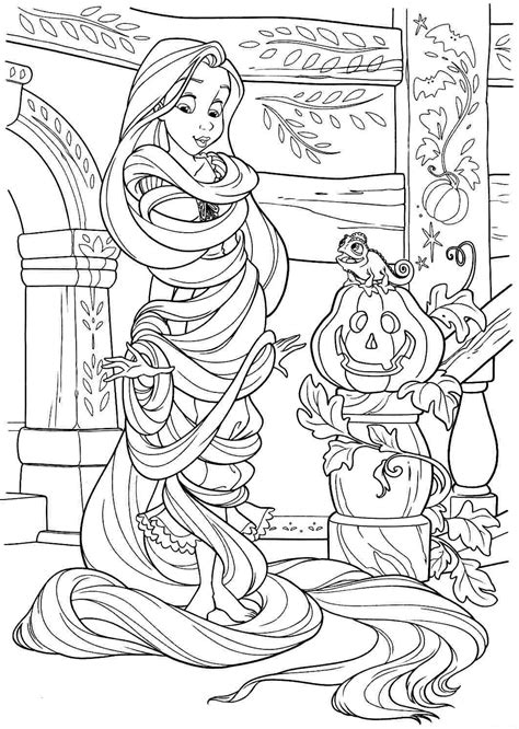 It's perfect for a rainy day! colouring pages disney princess tangled rapunzel printable ...