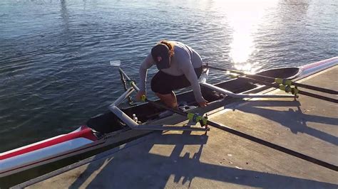 How To Get Inside A Rowing Boat Youtube