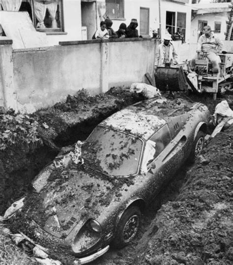 Dug Up A Dino How A 1974 Ferrari Dino Ended Up Buried In Someones