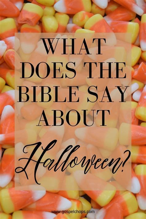 what does the bible say about celebrating halloween