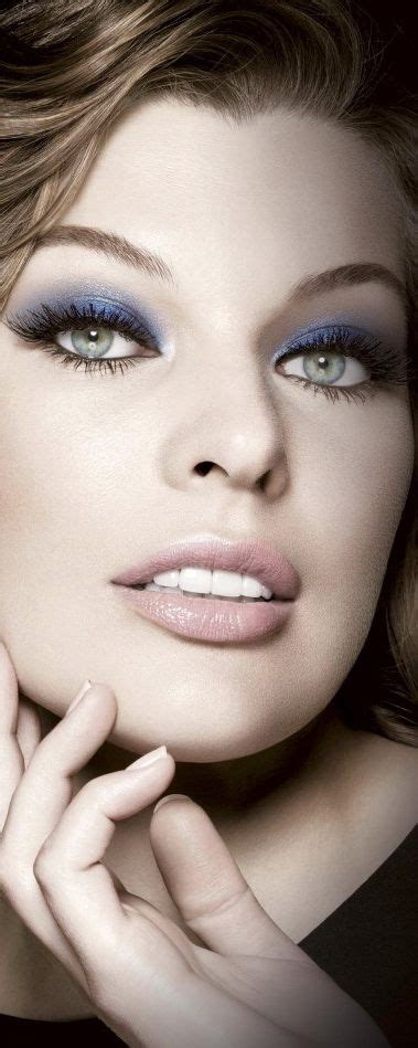 Milla Jovovich Milla Jovovich Eye Make Up Beautiful