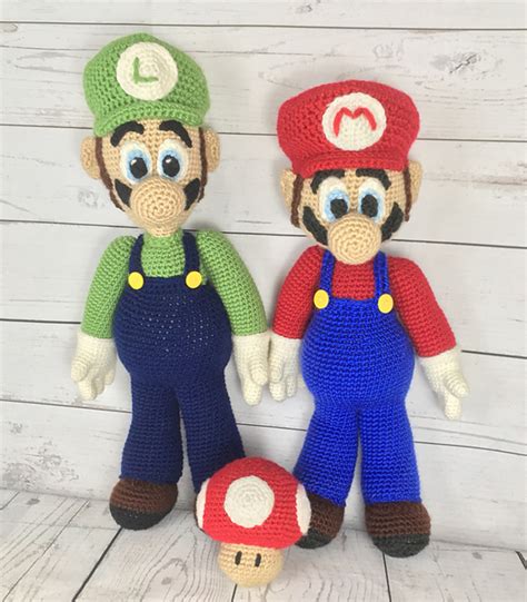 Crochet Mario And Luigi Pattern Free