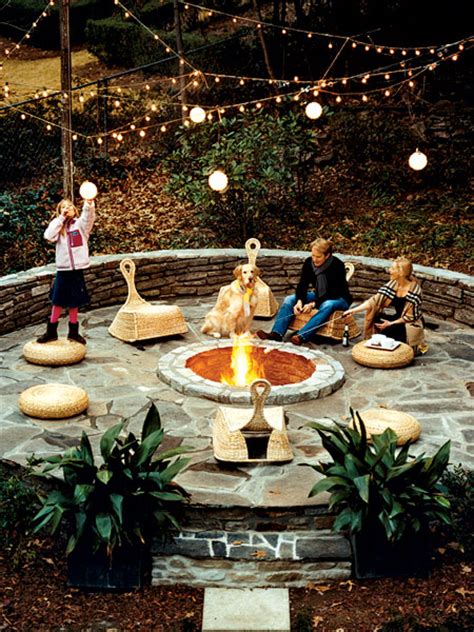 Using An Outdoor Fire Pit In Your Backyard Home Interior
