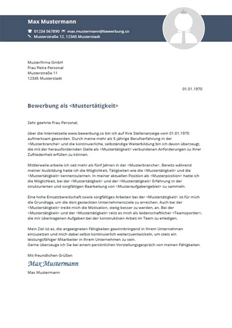 Bewerbung 2016 - Bewerbung.co