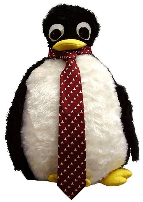 Linux Tux Penguin Tie In Revolutionary Red In 2020 Penguin Ties Tux
