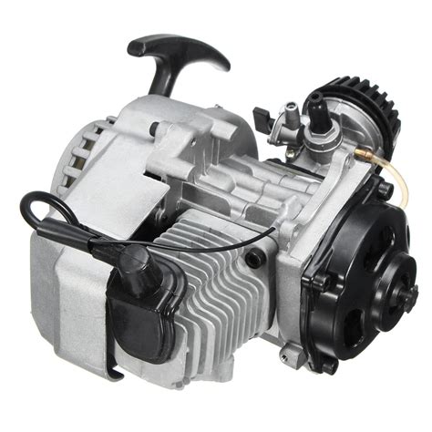 The power would come on and the rear wheel would light up and start searching for traction. 49cc 2-stroke pull start engine motor for pocket mini dirt ...