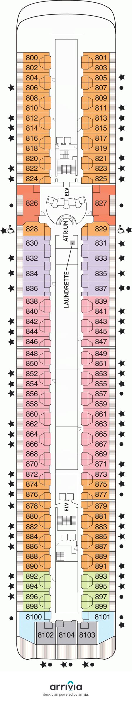 Seven Seas Mariner Deck Plans