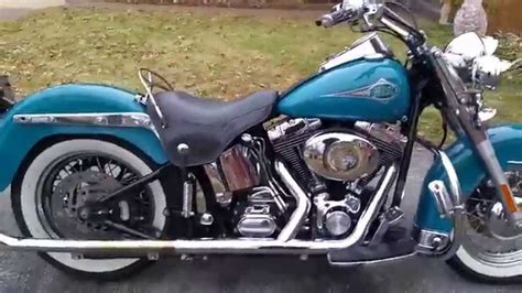 2001 Harley Davidson Heritage Softail Classic Flstc Youtube