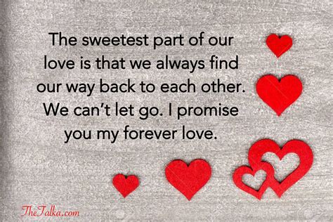 I Promise To Love You Forever Messages I Love You Quotes For