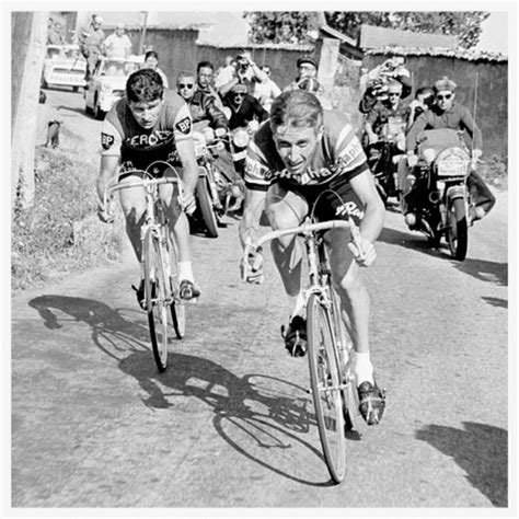 Episode spécial, où l'on revient sur l'un des plus grands moments d'histoire du tour de france : Raymond Poulidor and Jacques Anquetil. | The two team ...