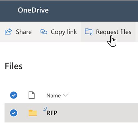 Solved Onedrive Request Files Not Showing