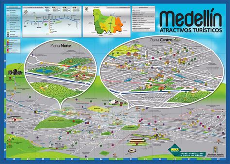 Mapas De Medelín Colômbia Mapasblog