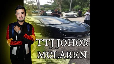 Mclaren Supercar Tunku Idris Sultan Iskandar Ttj Johor Royal