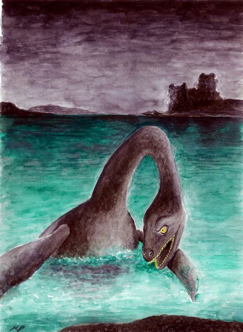 Loch ness is famous all round the world and stephen wants to try and see the monster. The Loch Ness Monster by marioPulido on DeviantArt