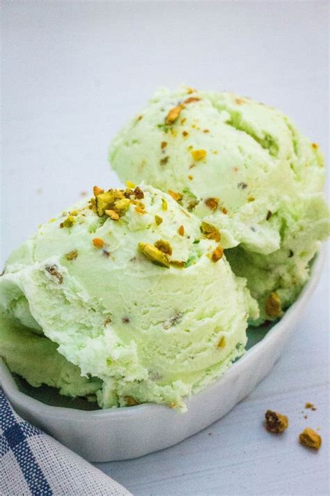 Ice cream is one of those simple delights that will never go out of fashion or favour. Easy No-Churn Pistachio Ice Cream - Margin Making Mom