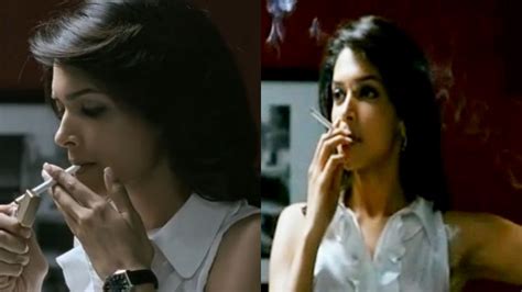 bollywood actresses smoking cigarettes in real life