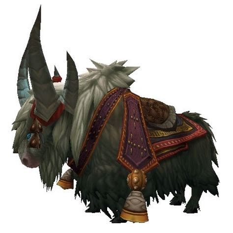 Stopped playing after cataclysm and wondering if it's worth it to come back? Grey Riding Yak | Fantasy beasts, World of warcraft, Art