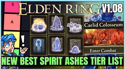 The New Most Powerful Spirit Summons Tier List Best Colosseum Spirit Ashes That Solo Elden