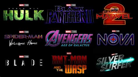 Marvel Cinematic Universe Phase 4 The Complete List Of Release Dates