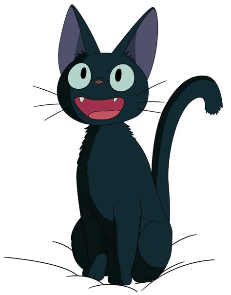Kikis Delivery Service Vector 3 Jiji The Cat By Trulylimbogene On