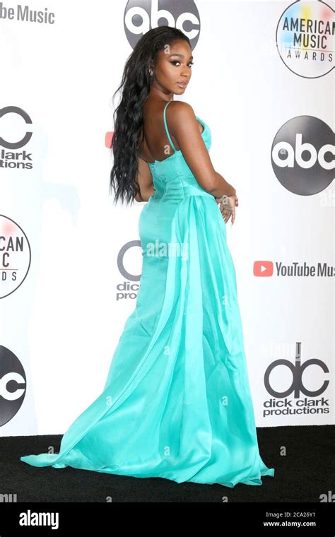 Los Angeles Oct 9 Normani Kordei At The 2018 American Music Awards