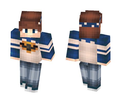 Download Cool Batman Jumper And Cute Boy Minecraft Skin For Free