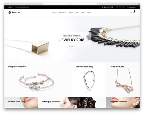 16 Best Jewelry Wordpress Themes For Ecommerce 2024 Colorlib