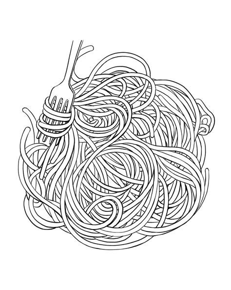 My Thanksgiving Dinner Coloring Page Twisty Noodle Food Coloring