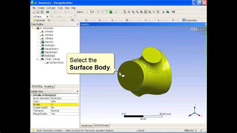 ANSYS Design Modeler Cleaninup and Repair - YouTube