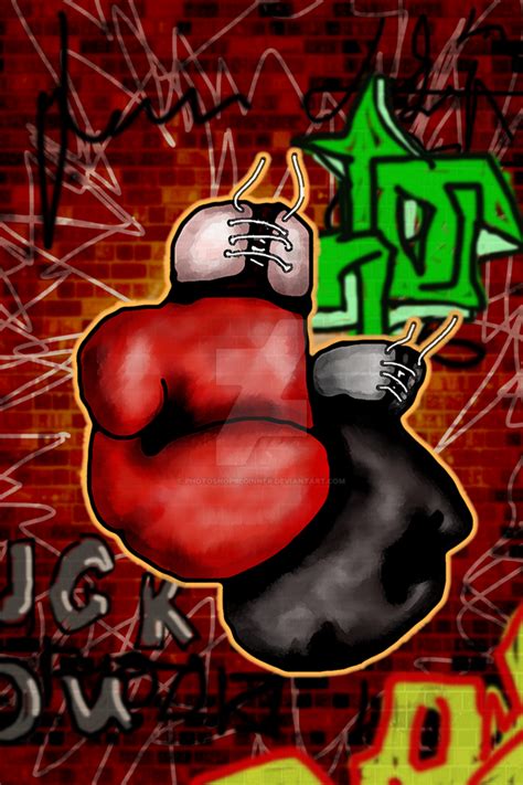 Boxing Gloves Graffiti By Photoshopbeginner On Deviantart