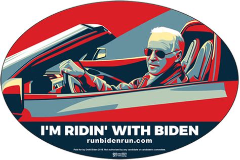 The Car and The Candidate: "Ridin' With Biden" Poster Goes ...