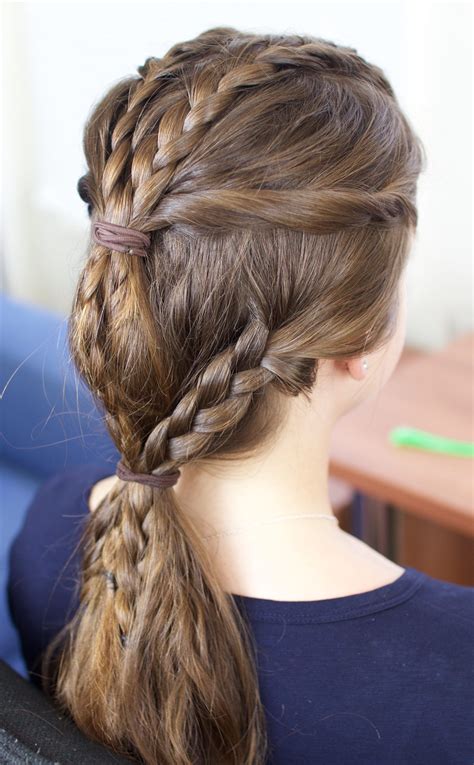 And here's what we've talked about earlier — viking hairstyles are not about men only. tutorial for Vikings braids Hvitserk | Viking hair, Hair ...