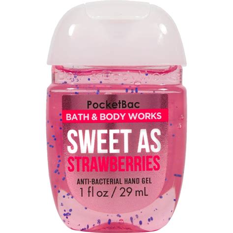 Simply let your toddler or preschooler dip the bottom of his basket into the paint and stamp it onto a piece of paper. Bath & Body Works Sweet As Strawberries Pocketbac | Hand ...
