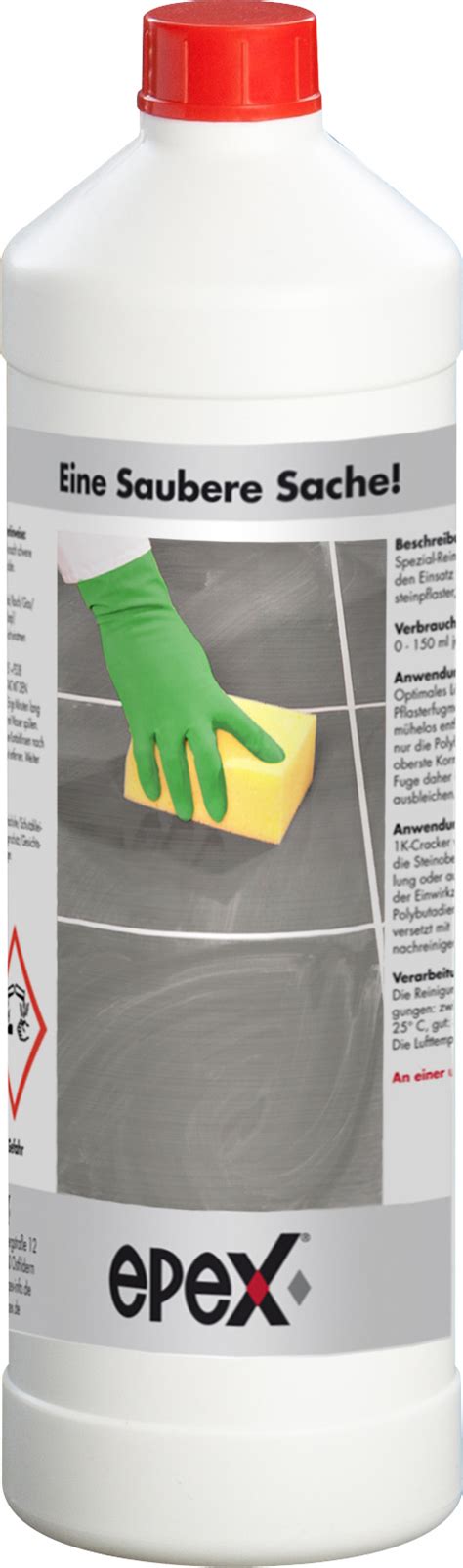 Wir zeigen dir, wie sich raue fliesen reinigen lassen. www.epex.de - epex Epoxidharzreiniger zum Reinigen von ...