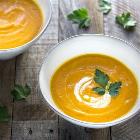 Curried Coconut Carrot Soup Thick And Creamy Plus Completely Gluten