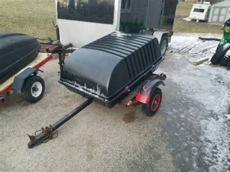 Easy to use and easy to store. small car/motorcycle trailers - $250 (Milwaukee ...