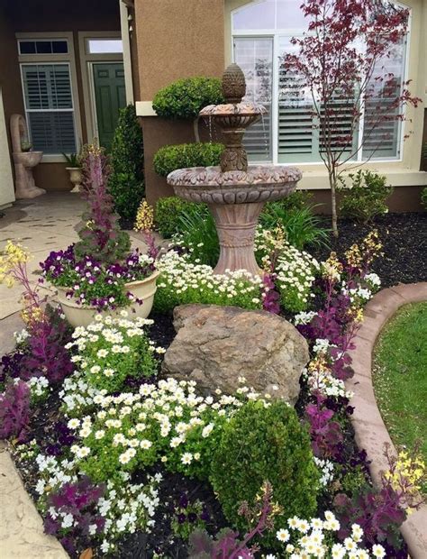 Perennials such as bowles's mauve and caradonna are hardy with. 34 easy and low maintenance front yard landscaping ideas ...