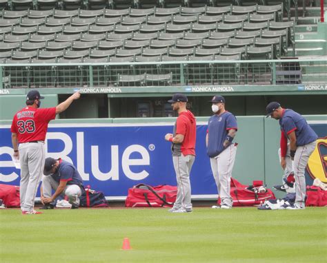 Photos Red Sox Hold First Summer Camp Workouts At Fenway Park The