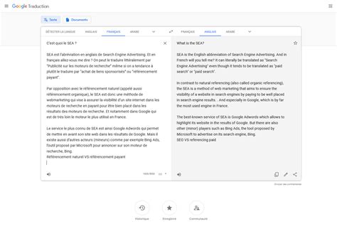 Vous pouvez traduire tous les documents en anglais, arabe, tchèque, allemand, espagnol, français, italien, japonais, portugais, russe, turc ou chinois. Astuces pour la traduction d'un texte en anglais ou tout ...