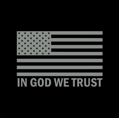 In God We Trust American Flag Decal American Flag Decal Etsy Nederland