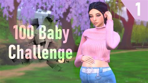 Sims 4 100 Baby Challenge Ep 1 Youtube