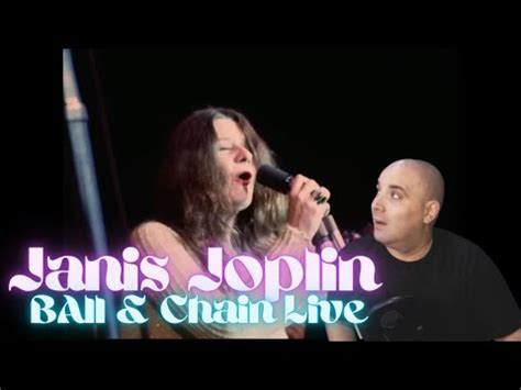 Janis Joplin Reaction Ball Chain Monterey Pop Shakes P Reacts