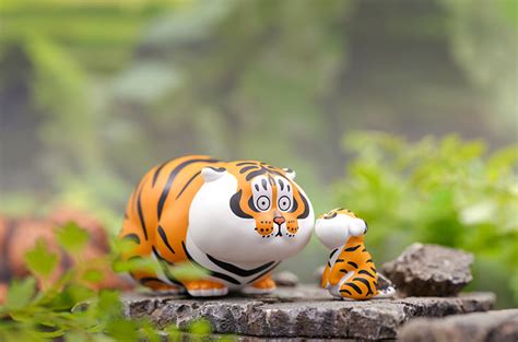Panghu Fat Tiger And Baby Blind Box By Bu2ma Myplasticheart