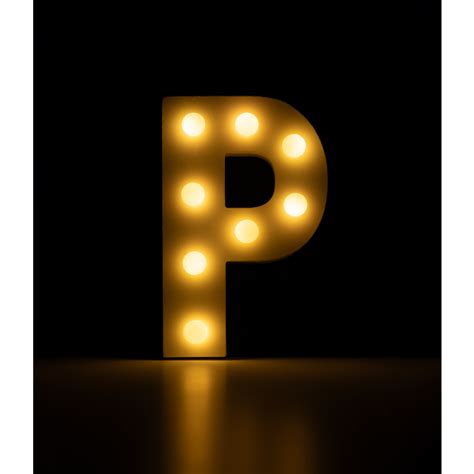 Light Letters P Funny Trends