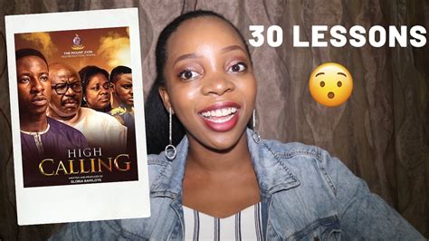 😮30 Lessons From High Calling Mount Zion Movie In 15 Minutes😮 Damilola