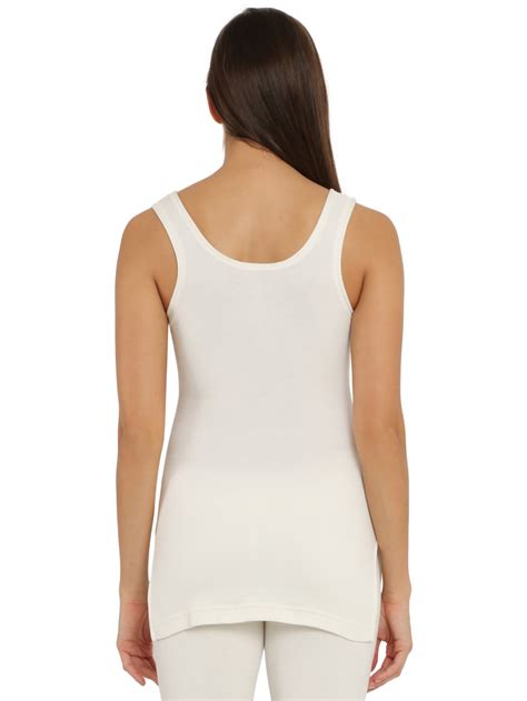Jockey Women Thermals Off White Thermal Camisole