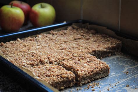 Appelplaatkoek met havermout
