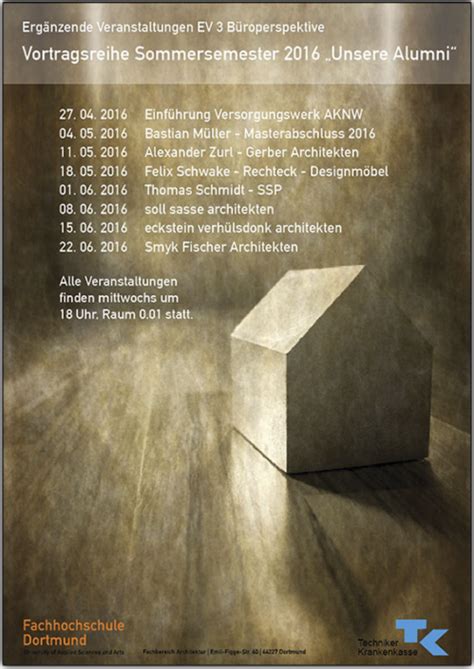 SSP - Save the Date: Vortragsreihe Architektur FH Dortmund ...