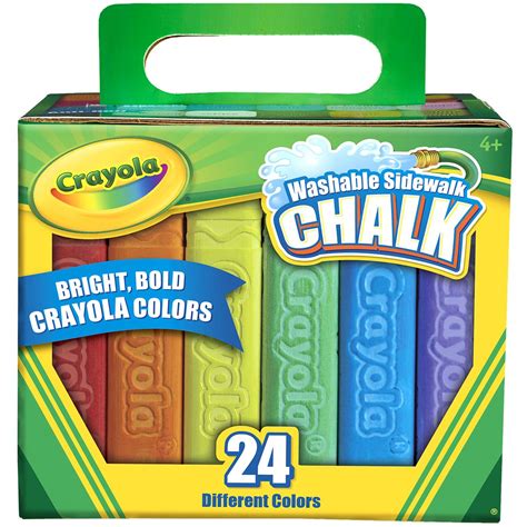 Amazon Crayola 24 Count Sidewalk Chalk Set Only 299 Drugstore Divas